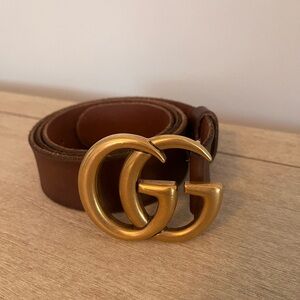 Gucci GG marmont wide belt.